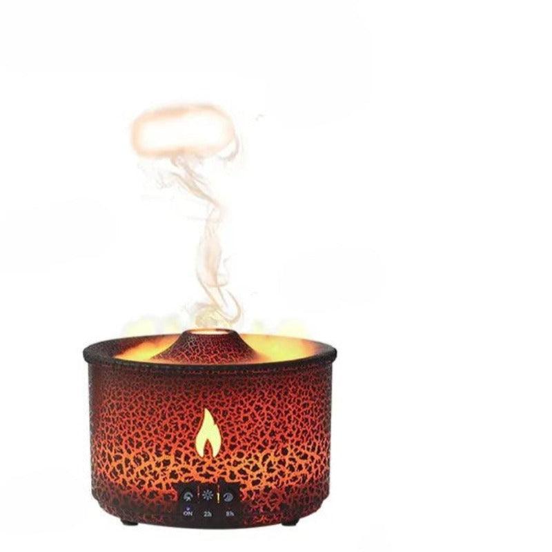 Volcanic Flame Aroma Diffuser – Quiet and Efficient Humidifier-Humiii
