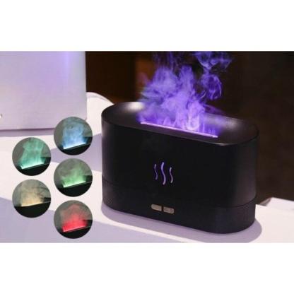 Flame Aroma Diffuser With Organic Essential Oil Set-Humiii