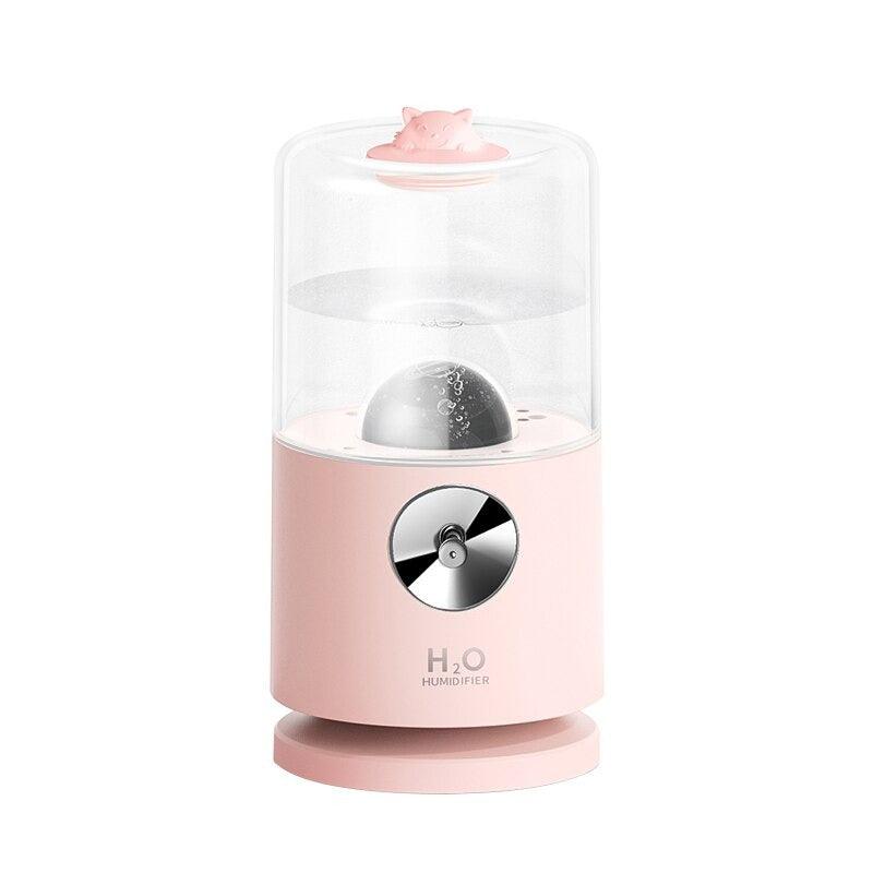 Automatic Rotary Air Humidifier With Wireless Charging Aromatherapy-Humiii