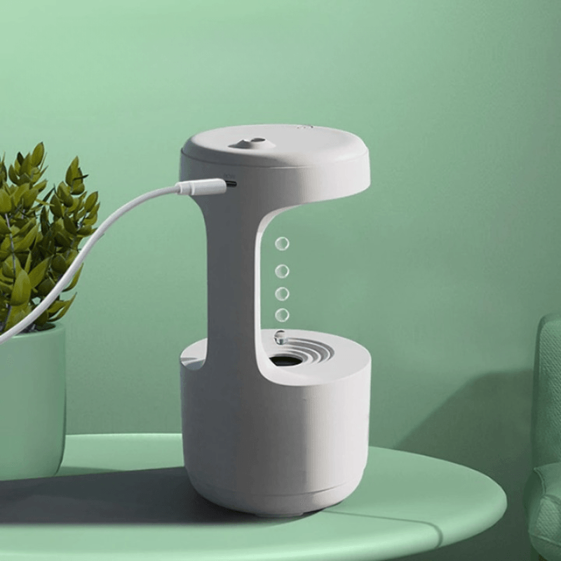 800ml Water Droplet Air Humidifier With Quiet and Efficient Design-Humiii
