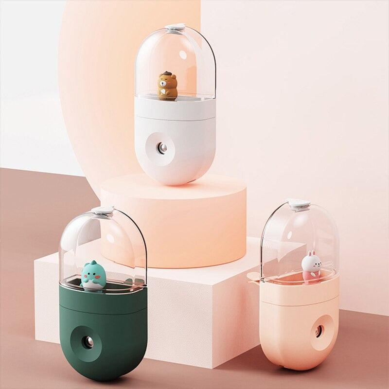 Cartoon Doll Car Humidifier With Wireless Aromatherapy Diffuser-Humiii