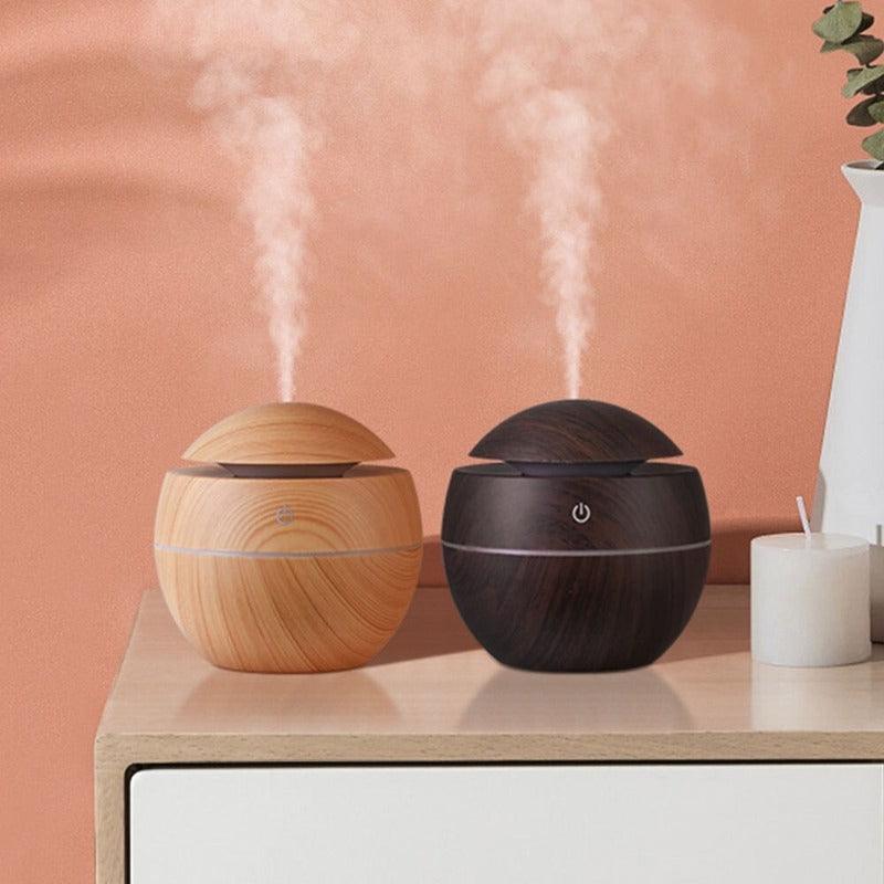 USB Aromatherapy Humidifier Diffuser With Night Light-Humiii