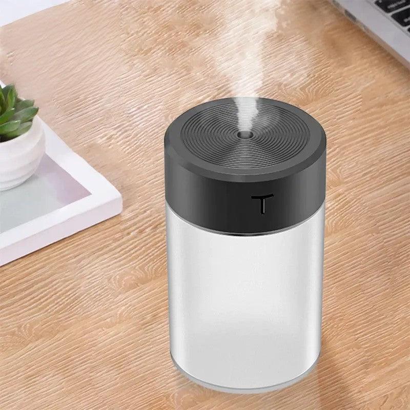 USB Air Humidifier With Night Light For 360ml Portable Diffuser-Humiii