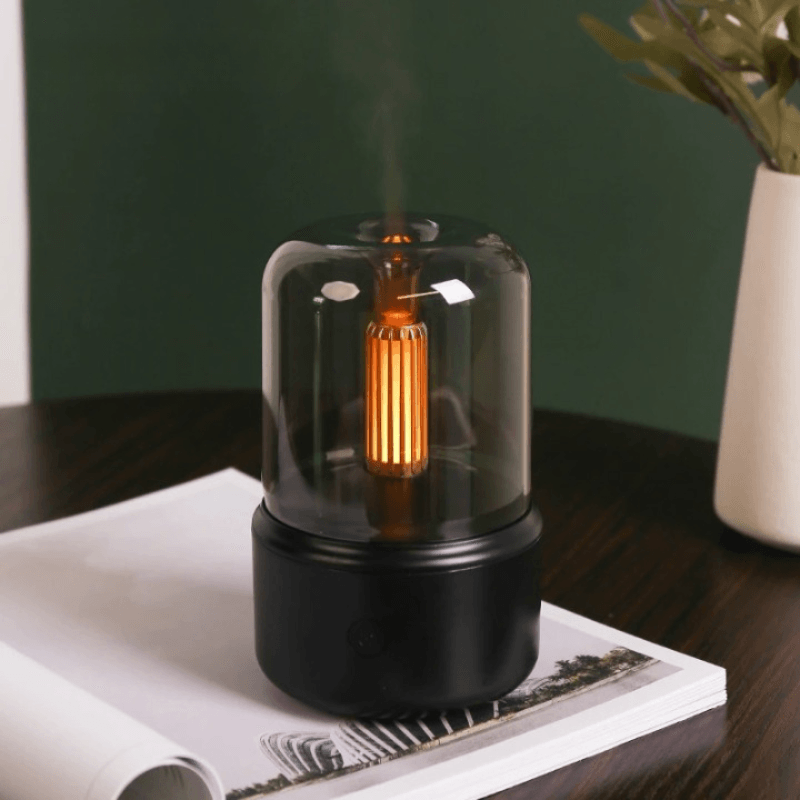 Candlelight Aroma Diffuser Portable – Aromatherapy and Light-Humiii