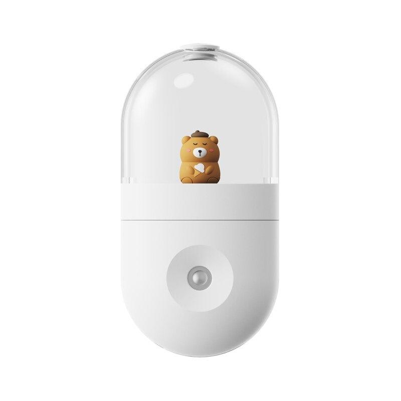 Cartoon Doll Car Humidifier With Wireless Aromatherapy Diffuser-Humiii