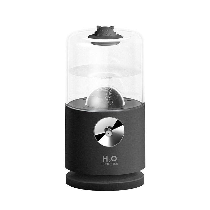 Automatic Rotary Air Humidifier With Wireless Charging Aromatherapy-Humiii