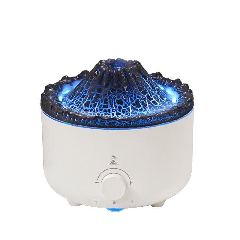 Volcano Essential Oil Diffuser With Remote And Lights-Humiii