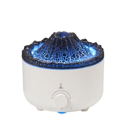 Volcano Essential Oil Diffuser With Remote And Lights-Humiii