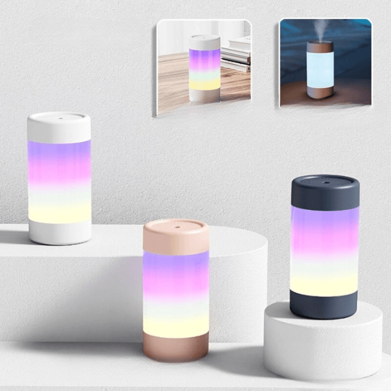 300ML Portable Air Humidifier With USB And LED Humidifier-Humiii