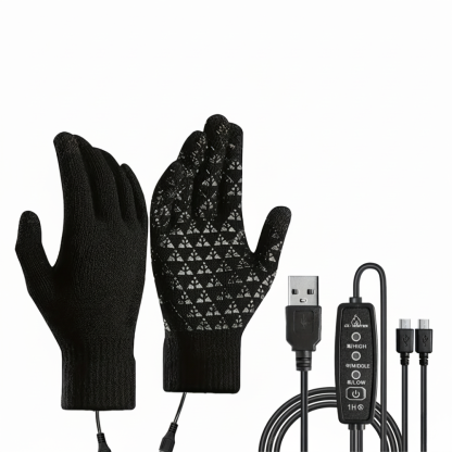 USB Powered Electric Gloves With Temperature Control
