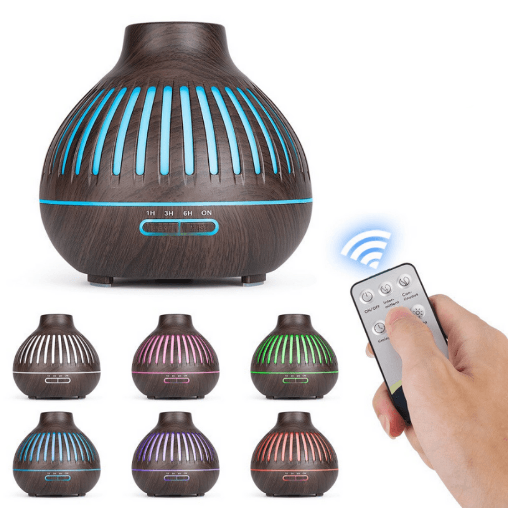 Electric Humidifier with Remote +LED Lights-Humiii