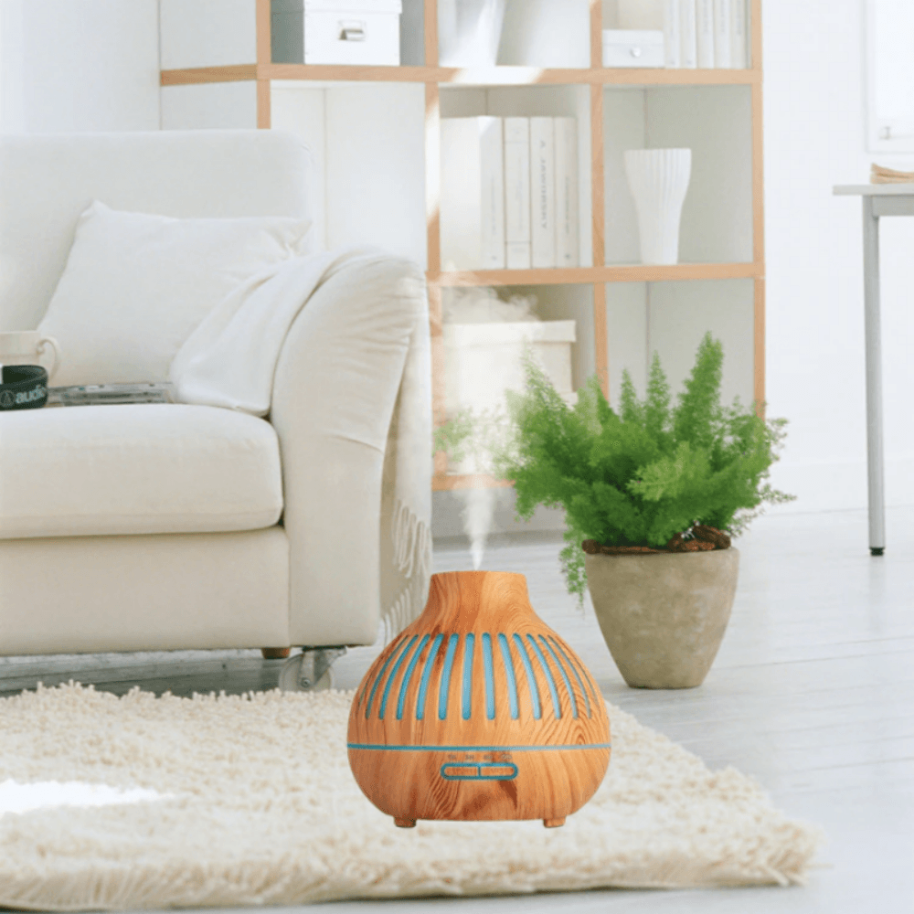 Electric Humidifier with Remote +LED Lights-Humiii