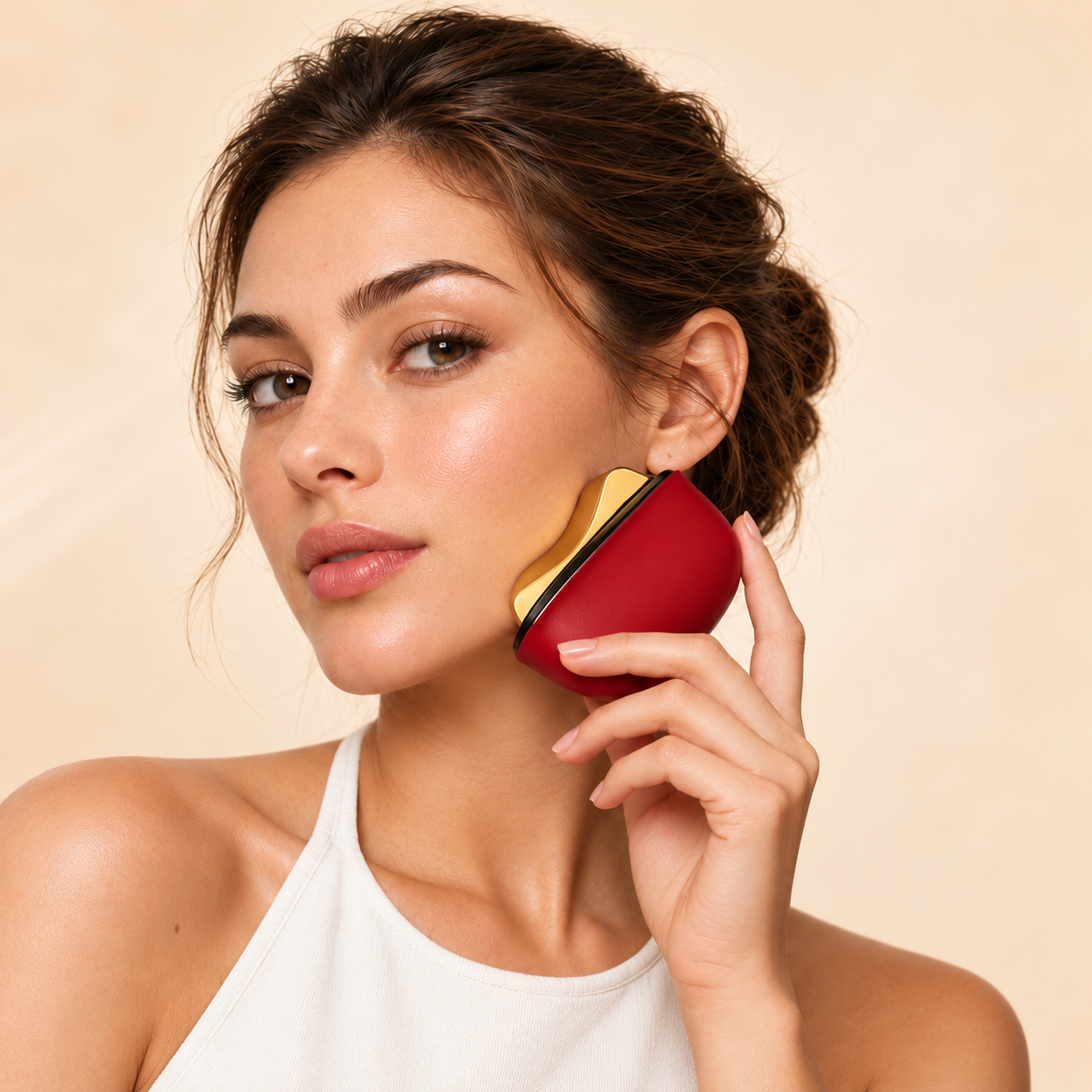 Heated Gua Sha Facial Massager For Women