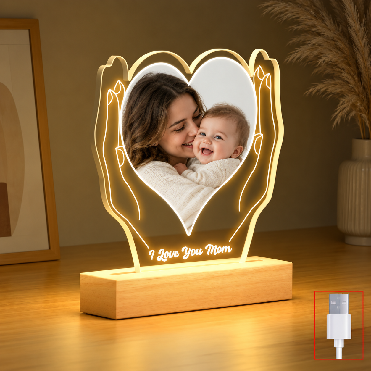 Personalized Photo Night Light For Occasions
