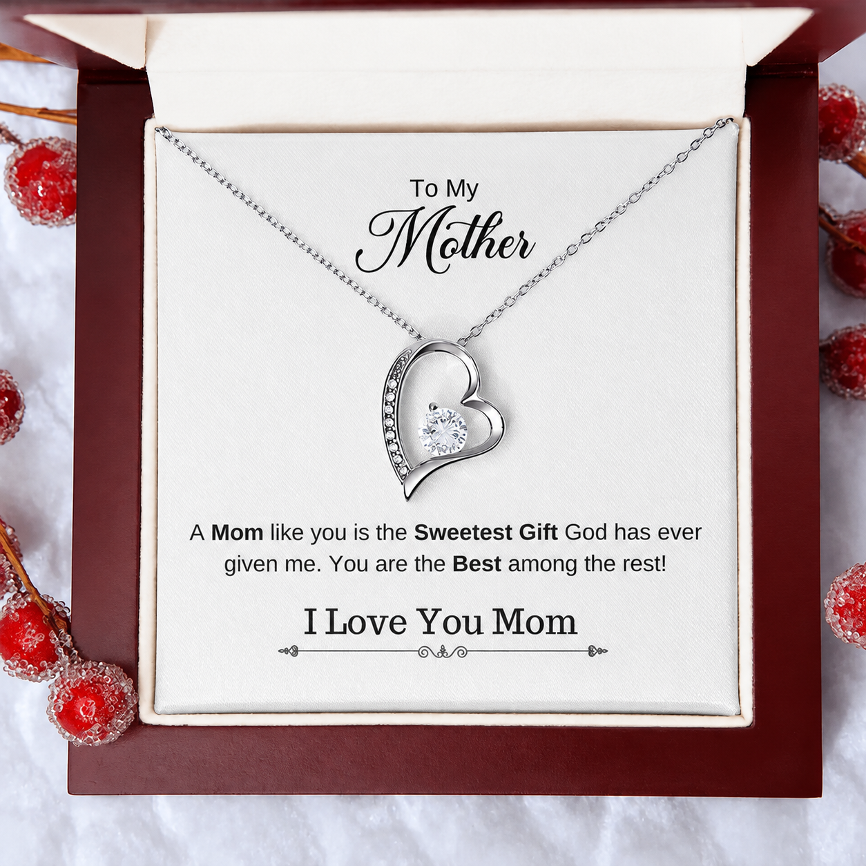 Christmas Pendant Accessory Gift For Mother