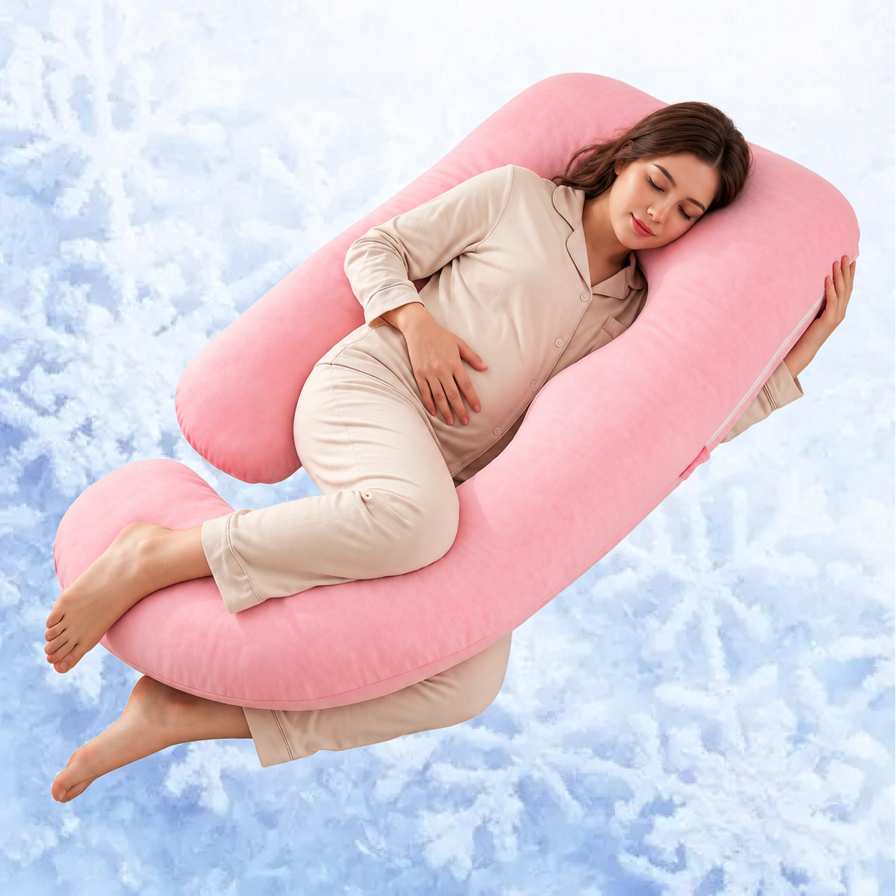 Comfortable Maternity Sleeping Pillow For Women