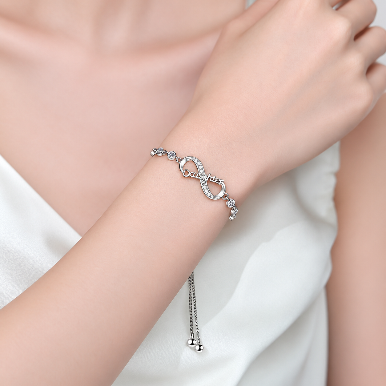 Adjustable Infinity Bracelet Gift For Women