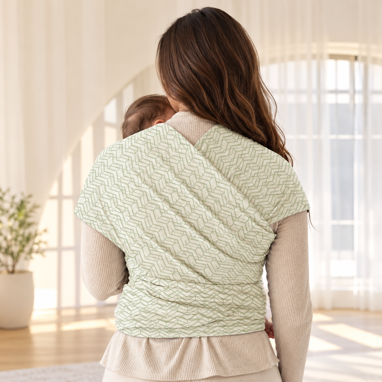 Comfortable Baby Wrap Carrier For Infants