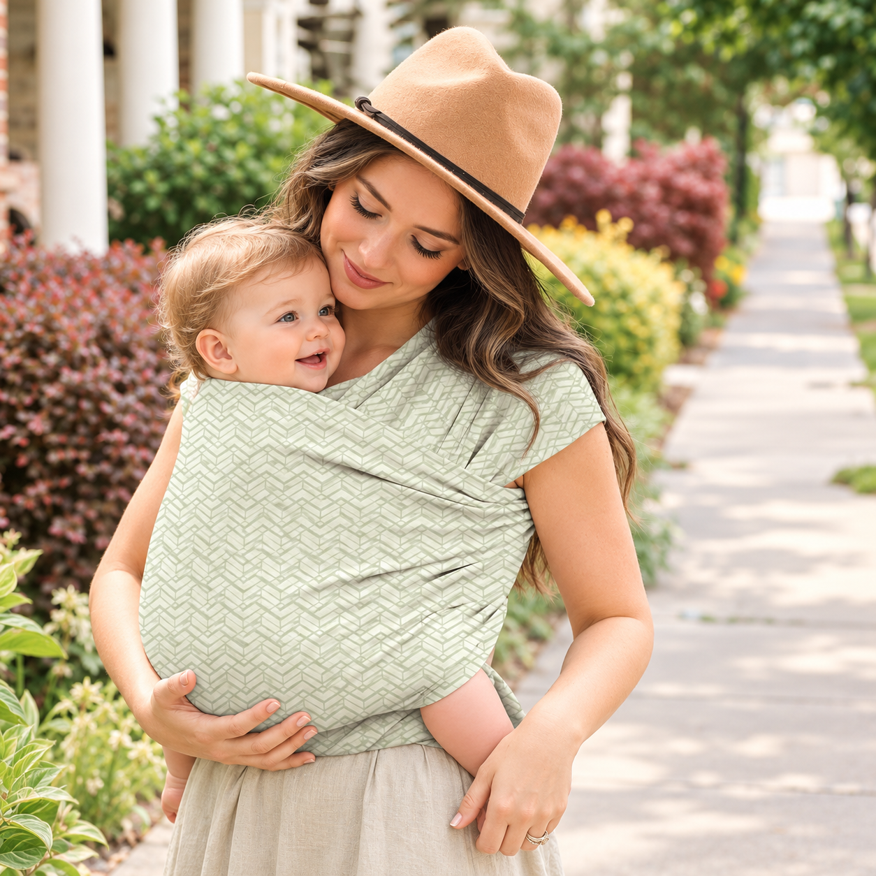 Comfortable Baby Wrap Carrier For Infants