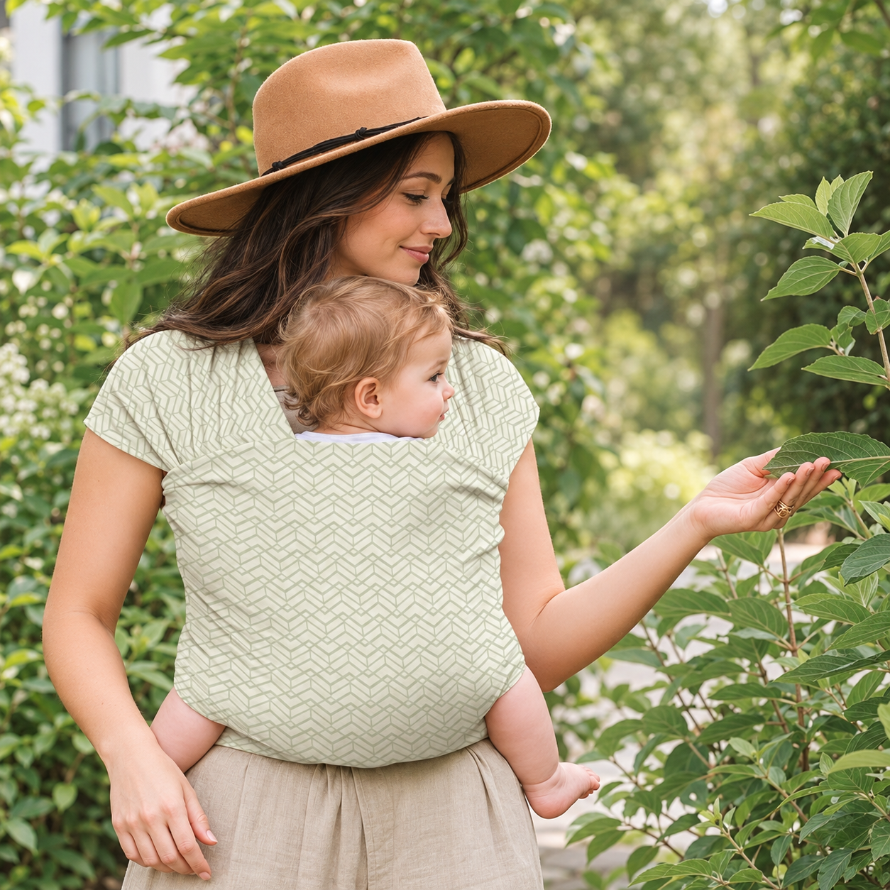Comfortable Baby Wrap Carrier For Infants