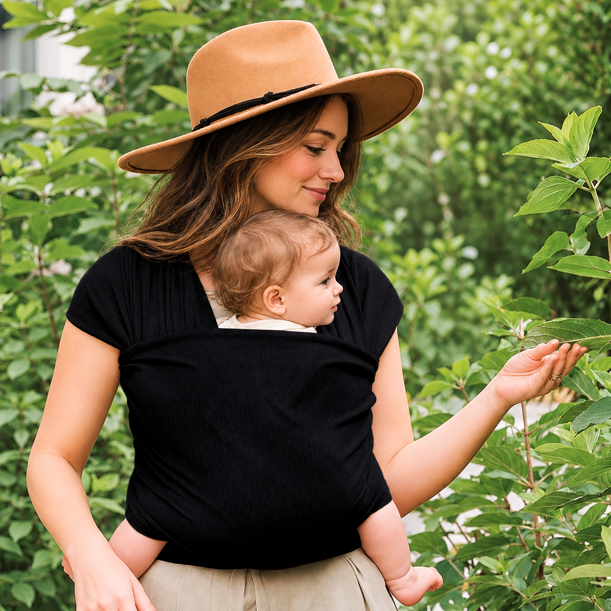 Comfortable Baby Wrap Carrier For Infants