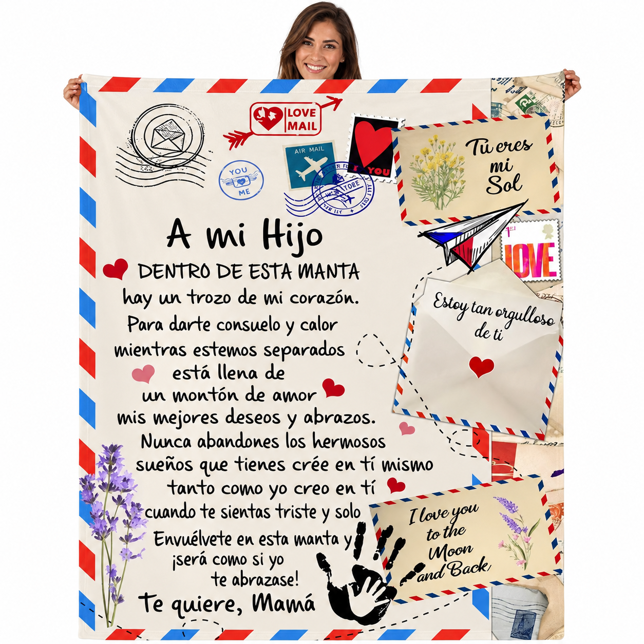 Vintage Letter Blanket For Men And Women