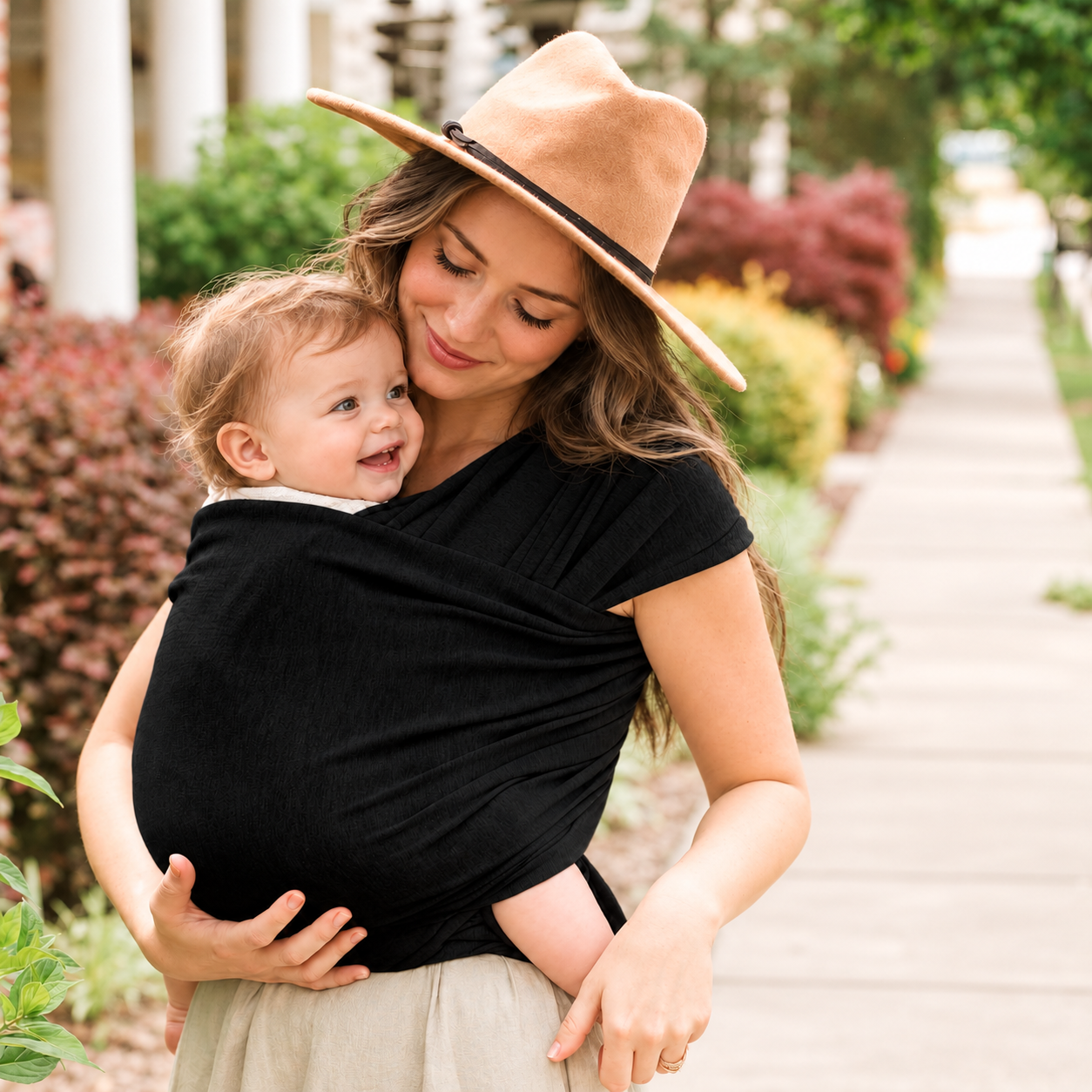 Comfortable Baby Wrap Carrier For Infants