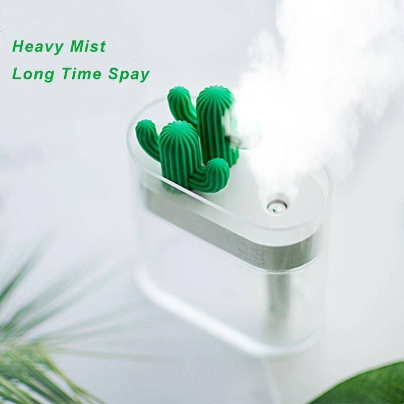 Cactus Ultrasonic Air Humidifier for Bedroom and Office Use-Humiii