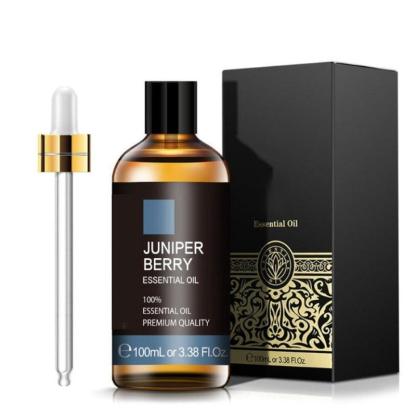 Juniper Berry Oil 100ml Natural Plant Extract With Dropper-Humiii
