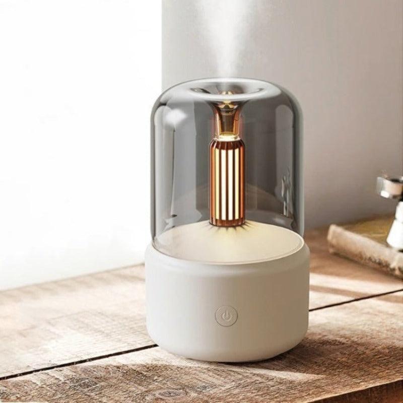 Candlelight Aroma Portable Diffuser – Humidifier and Light-Humiii