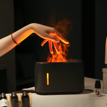 Flame Air Humidifier With Timer And Remote Control-Humiii