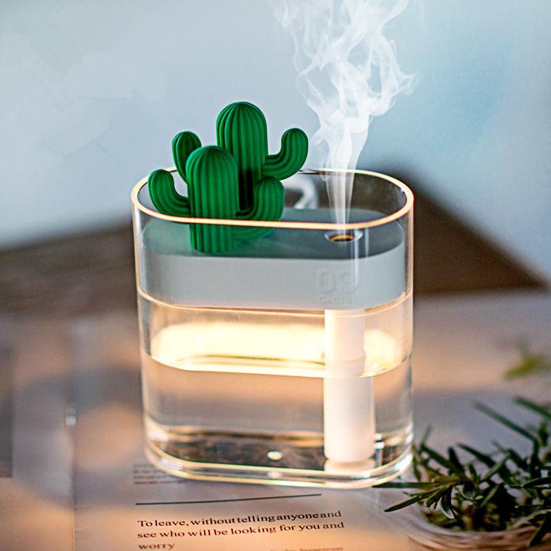 Cactus Ultrasonic Air Humidifier for Bedroom and Office Use-Humiii
