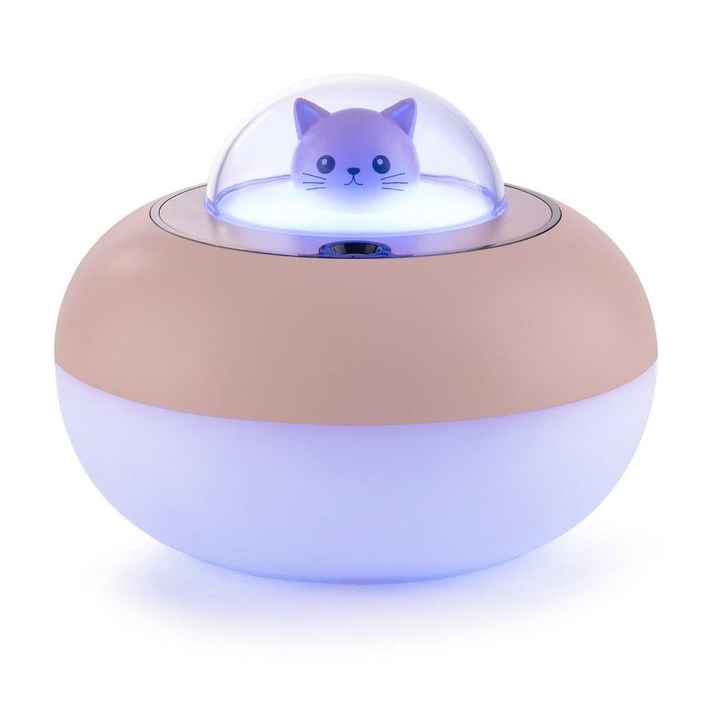 Air Humidifier With LED Light-Humiii