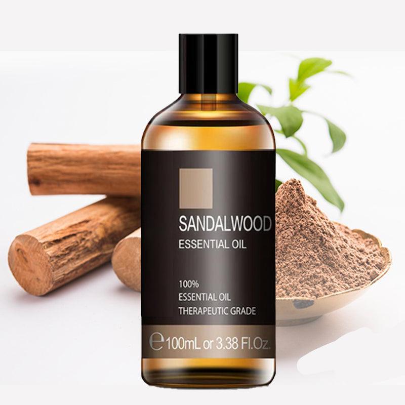 100ml Natural Sandalwood Essential Oil Pure Calming and Therapeutic-Humiii