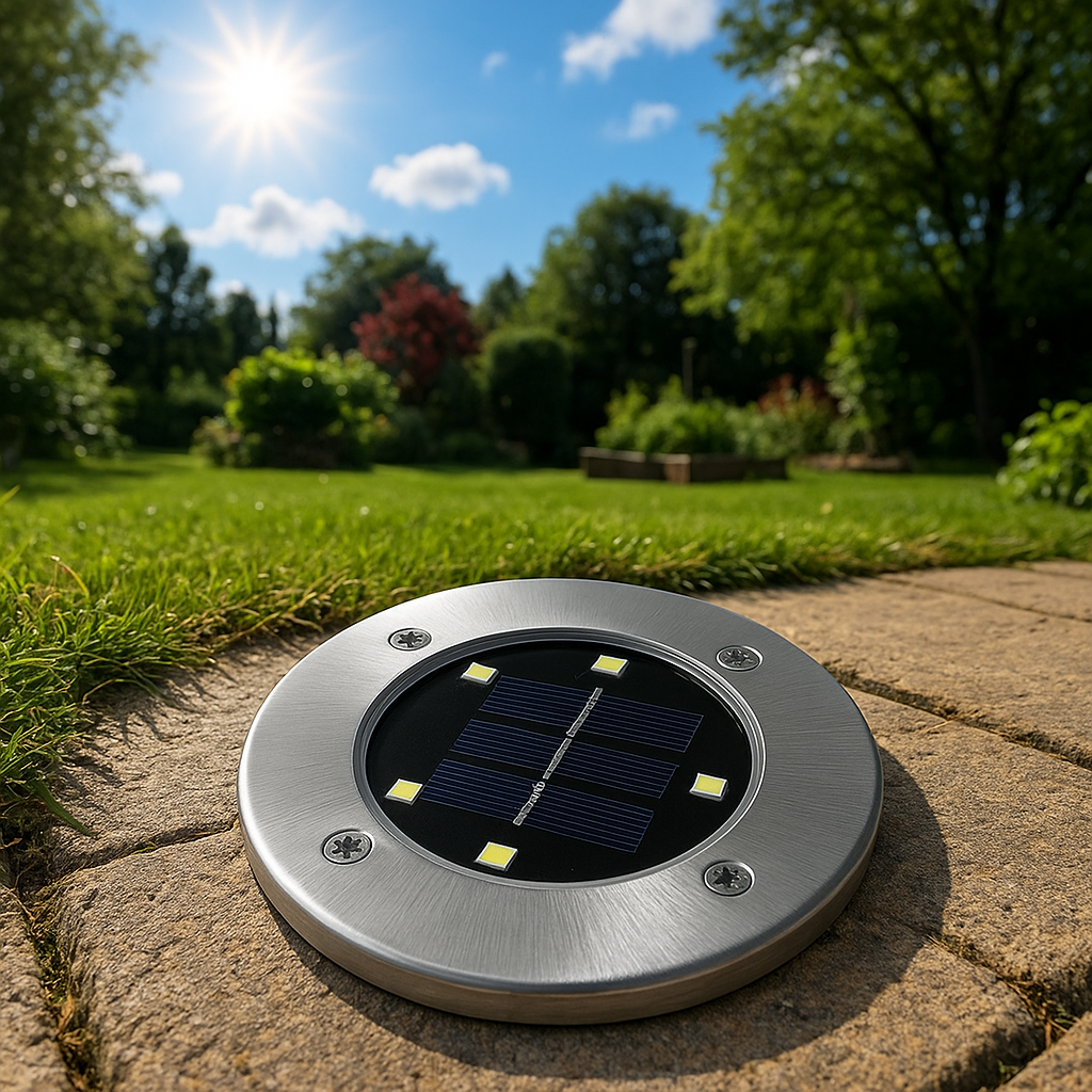 LED Solar Ground Lights For Yard And Garden-Humiii