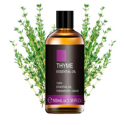 Thyme Essential Oil 100ml Natural Herbal Extract With Dropper-Humiii