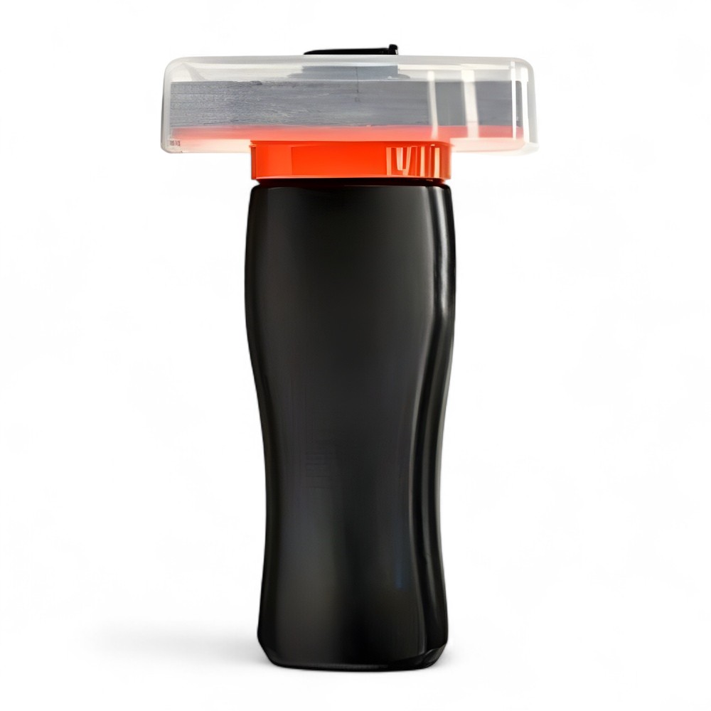 Automotive Glass Surface Cleaner With Built In Applicator
