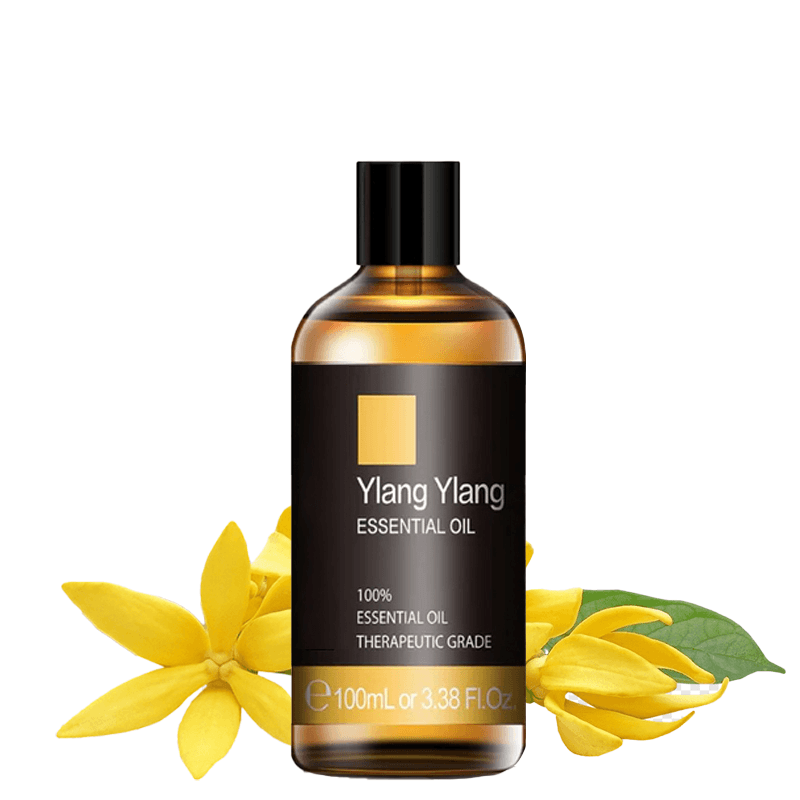 100ml Natural Ylang Essential Oil Pure and Energizing-Humiii