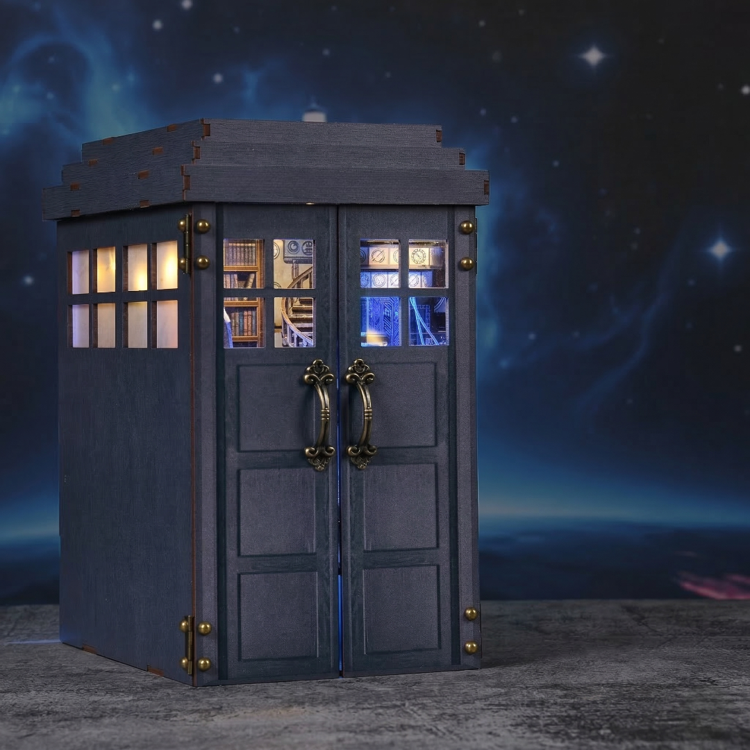   3D Wooden Puzzle Dollhouse Book Nook