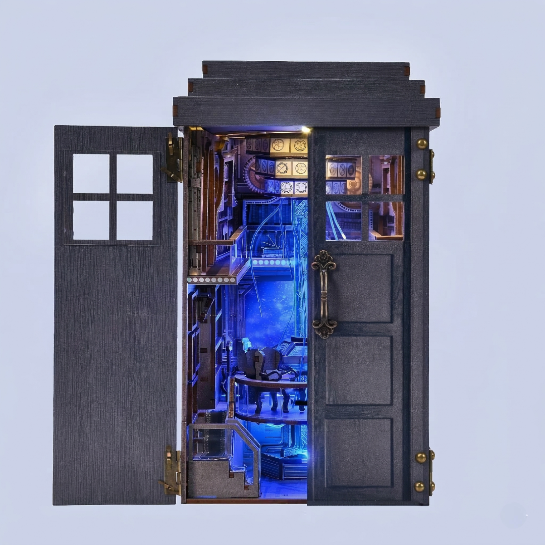   3D Wooden Puzzle Dollhouse Book Nook