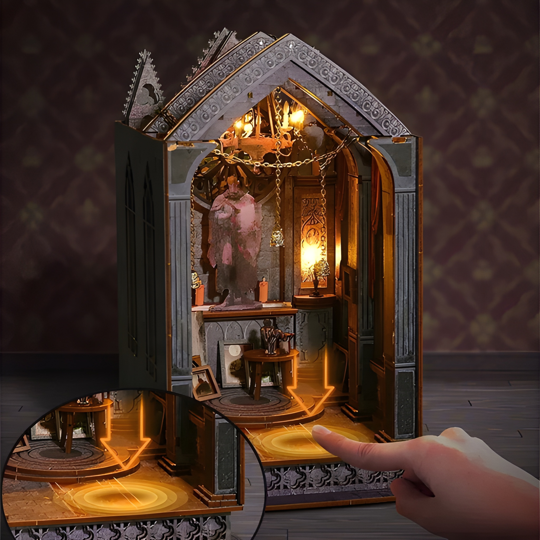 Quite Night Prayer DIY Book Nook Kit