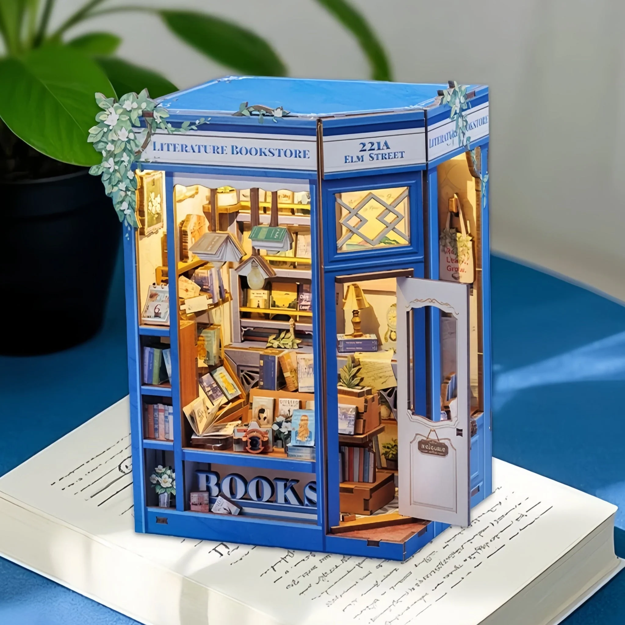 Literature Bookstore DIY Book Nook Kit