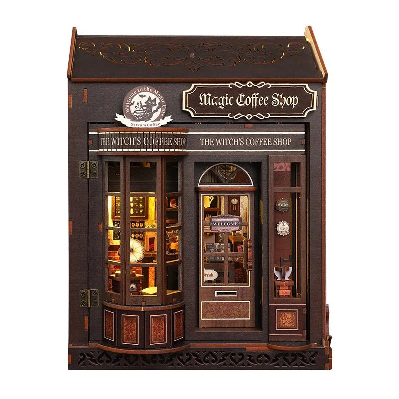 Witch Coffee Den DIY Book Nook Kit