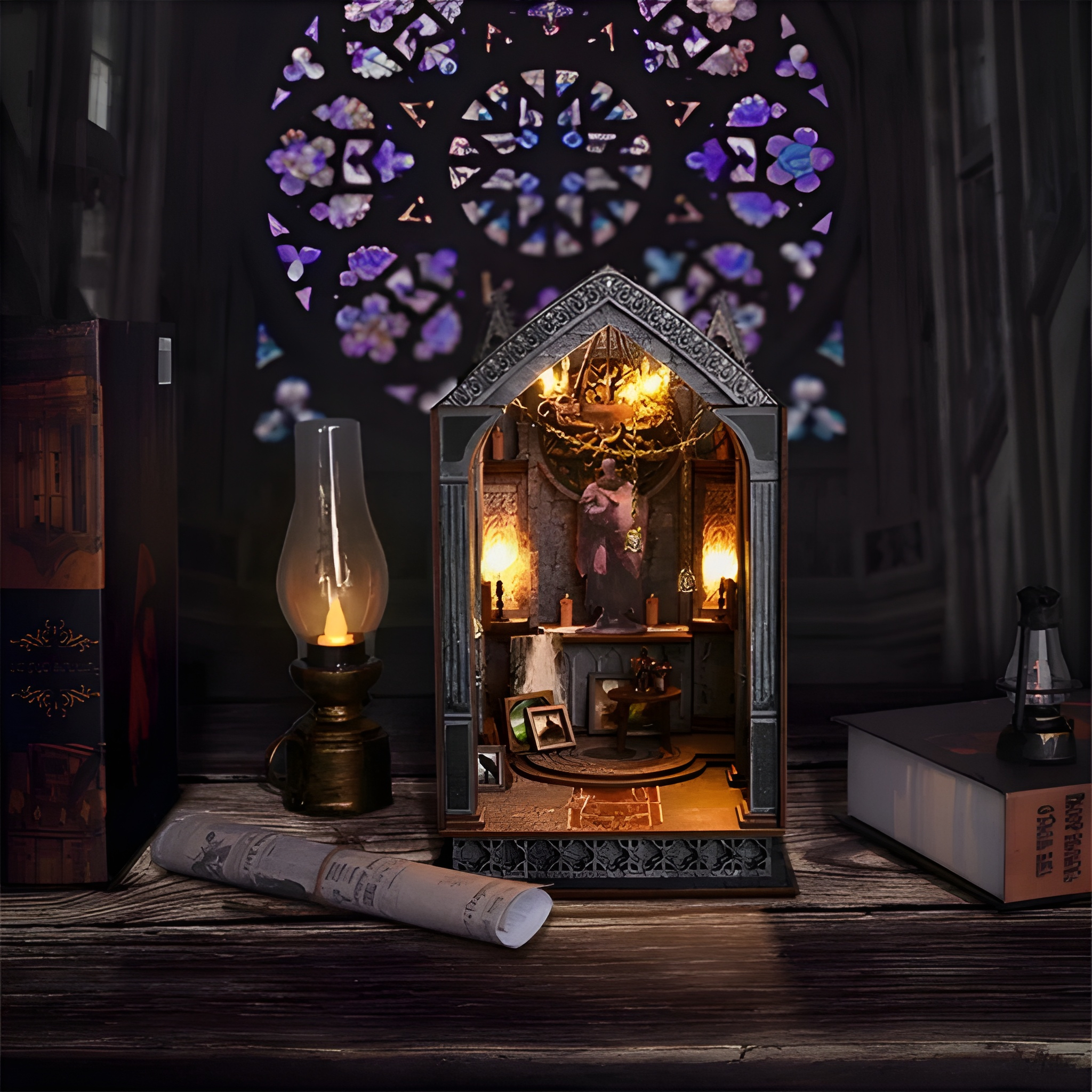 Quite Night Prayer DIY Book Nook Kit