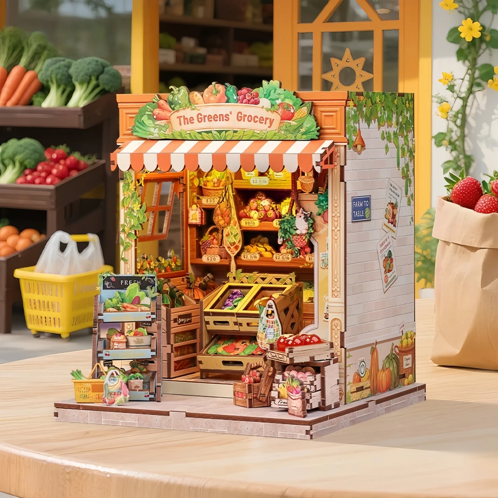 The Green Grocery DIY Book Nook Kit