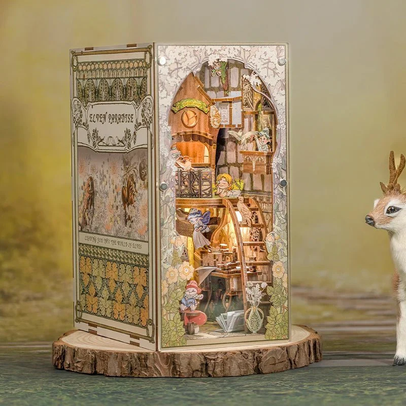 Elven Paradise DIY Book Nook Kit