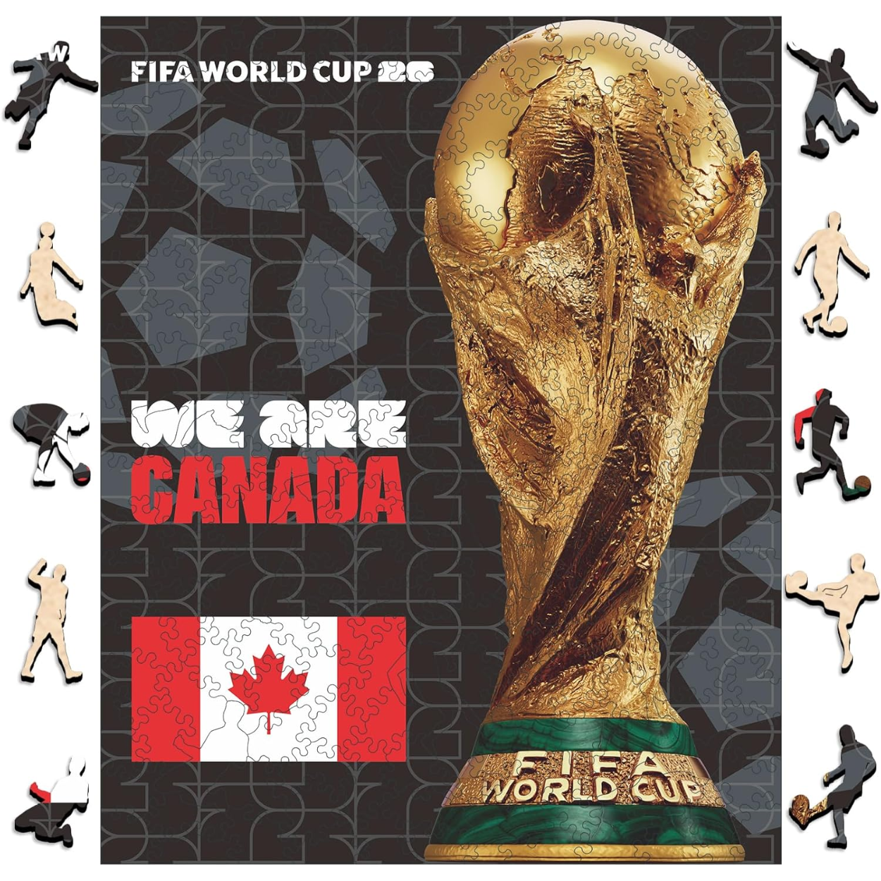 Pack Of 200 Fifa Canada Poster For Adult