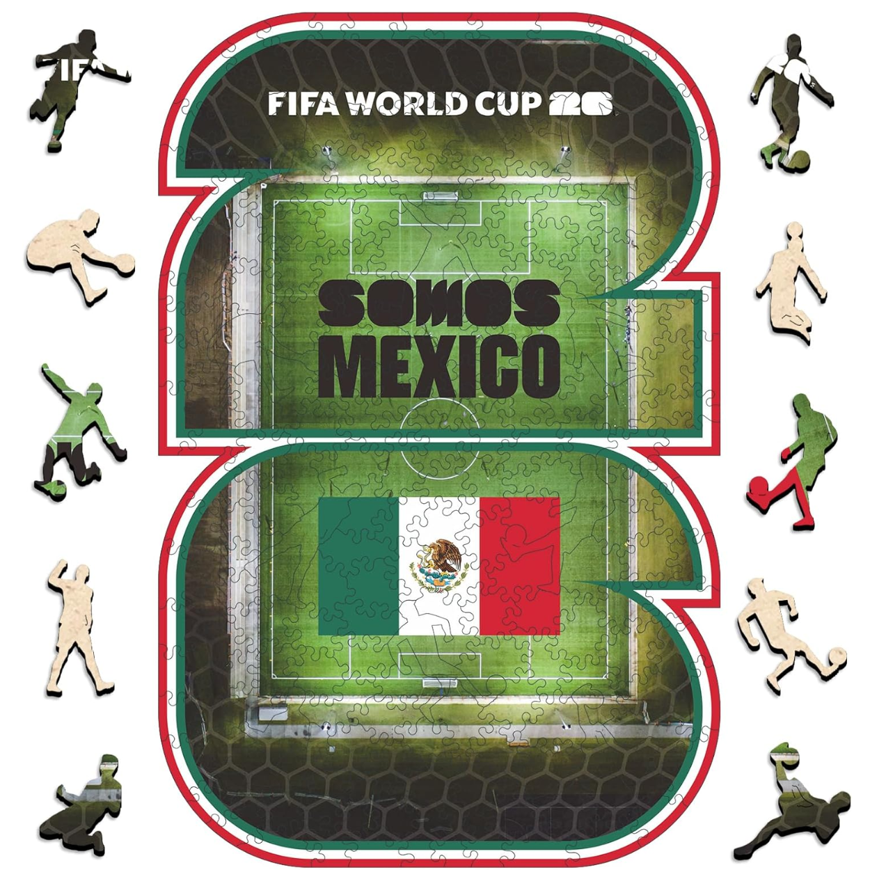 Pack Of 200 Fifa 2026 Mexico Puzzle