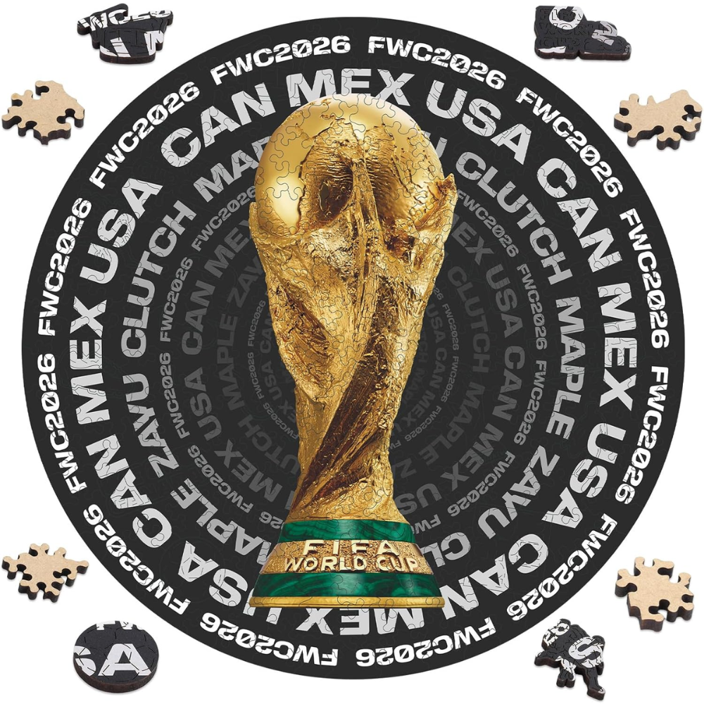 Pack Of 200 FIFA 2026 Football Jigsaw Wooden Puzzle For Adults