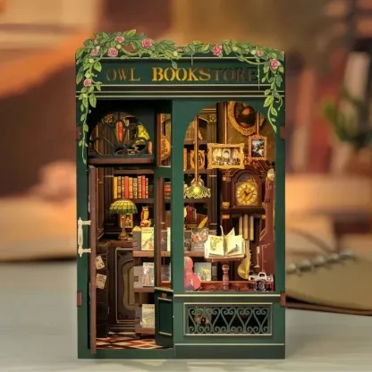 Owl Bookstore DIY Book Nook Kit